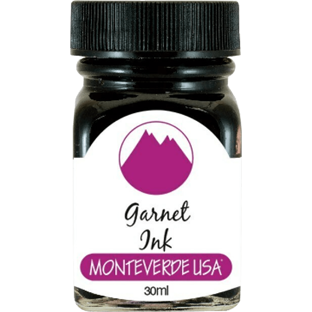 Monteverde Gemstone Garnet 30 ml Ink Bottle - Pen Boutique Ltd