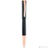 Monteverde Impressa Black with Rose Gold Trim Rollerball Pen - Pen Boutique Ltd