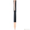 Monteverde Impressa Black with Rose Gold Trim Rollerball Pen - Pen Boutique Ltd