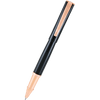 Monteverde Impressa Black with Rose Gold Trim Rollerball Pen - Pen Boutique Ltd