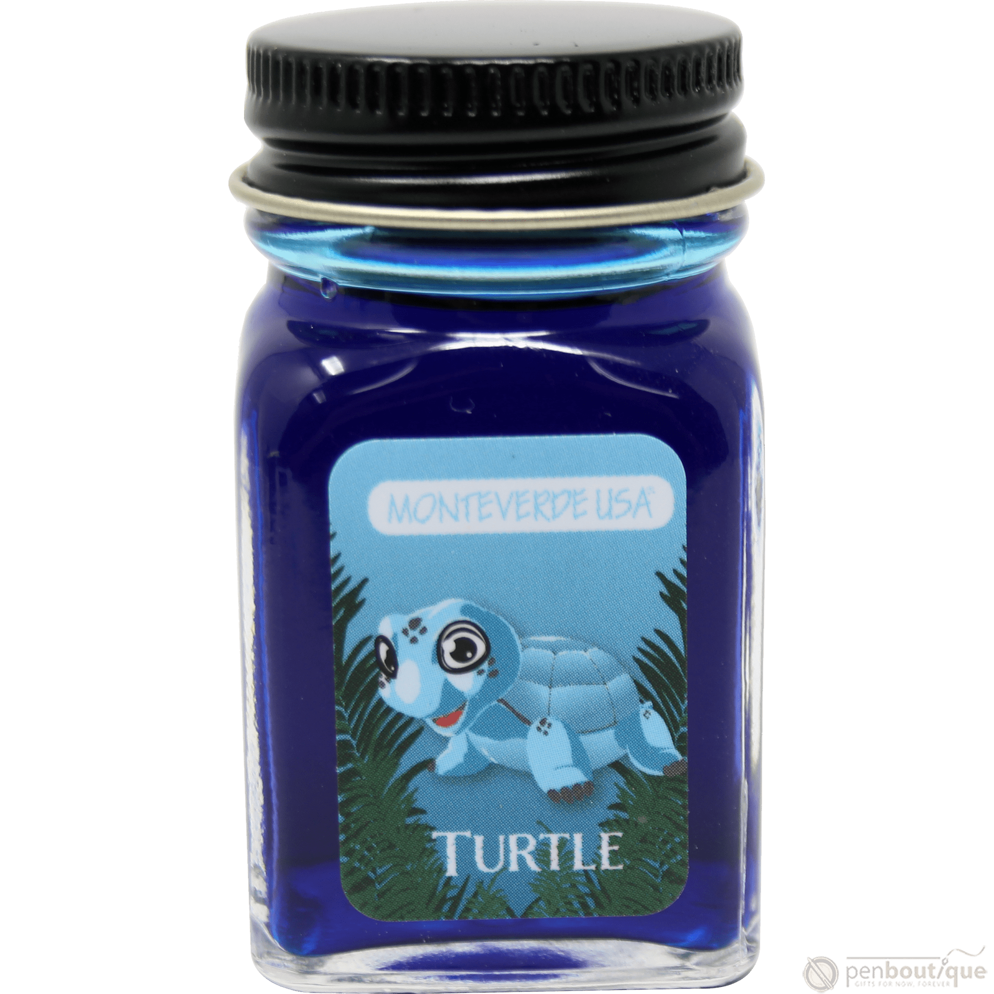 Monteverde Ink Bottle - Jungle Turtle (Turquoise) - 30 ml - Pen Boutique Ltd