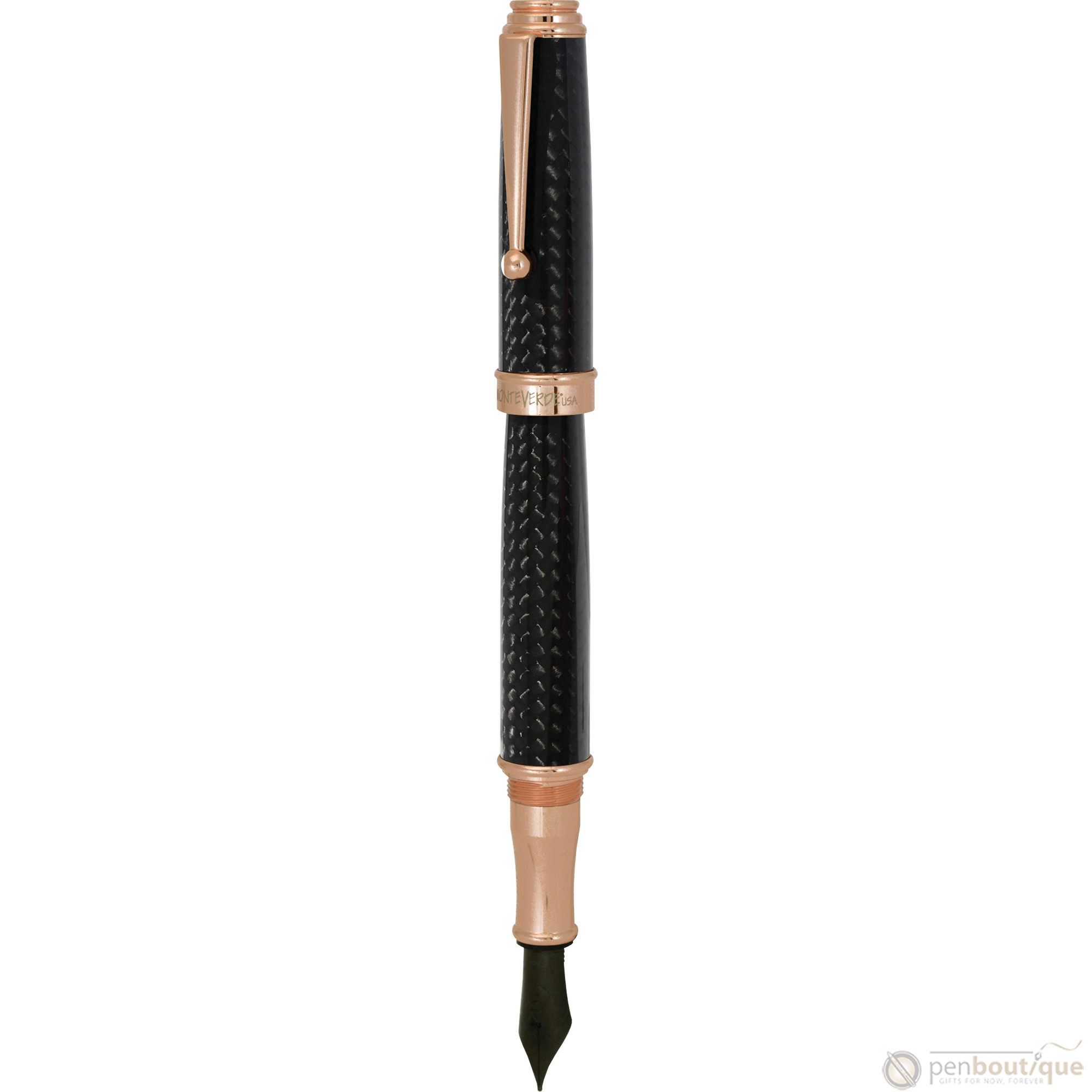 Monteverde Invincia Deluxe Rose Gold Fountain Pen-Pen Boutique Ltd