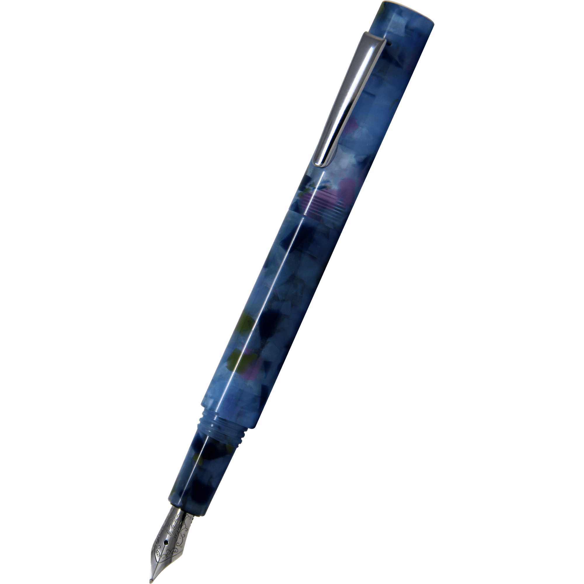 Monteverde MVP Fountain Pen - Blue Squares - Pen Boutique Ltd