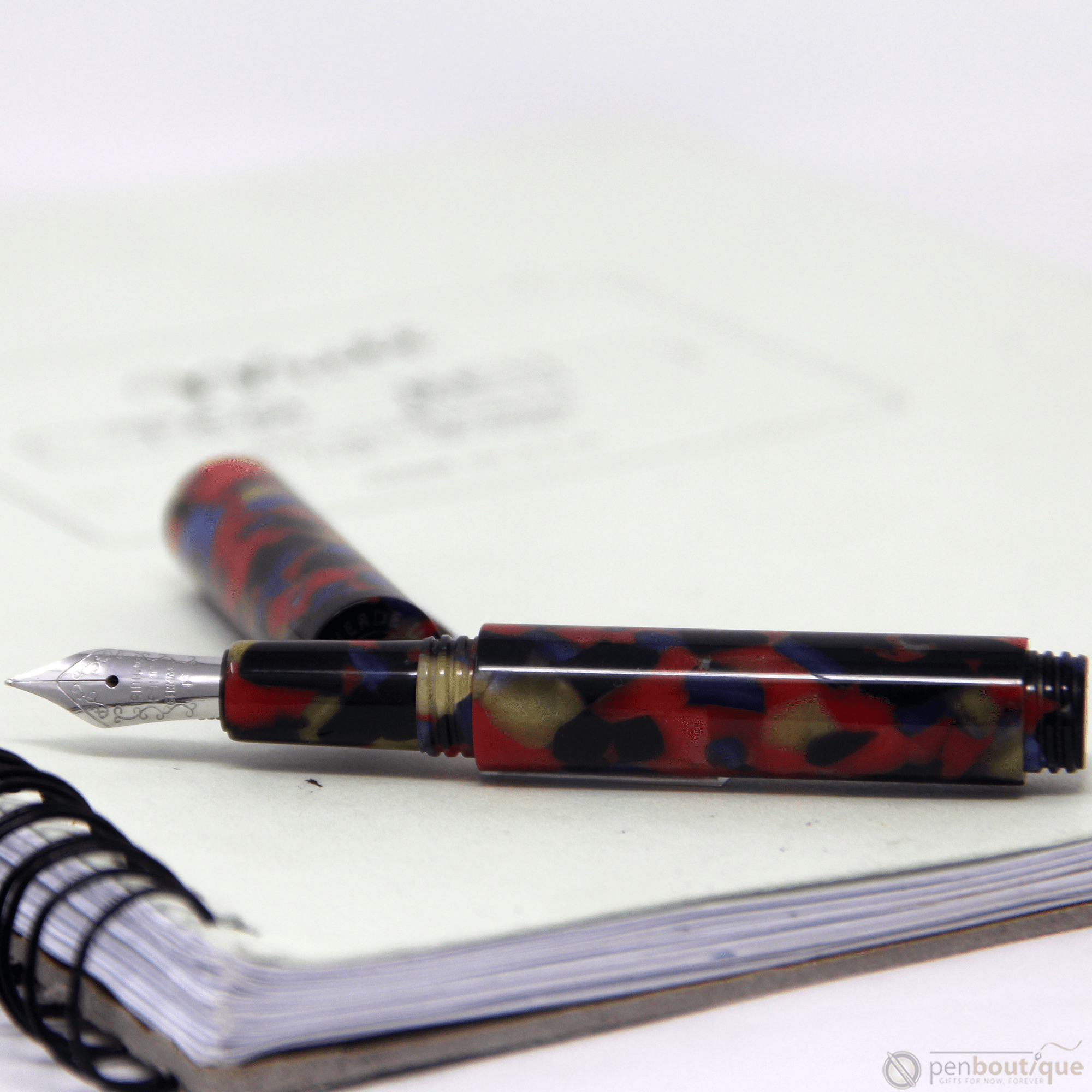 Monteverde MVP Fountain Pen - Red Puzzles - Pen Boutique Ltd