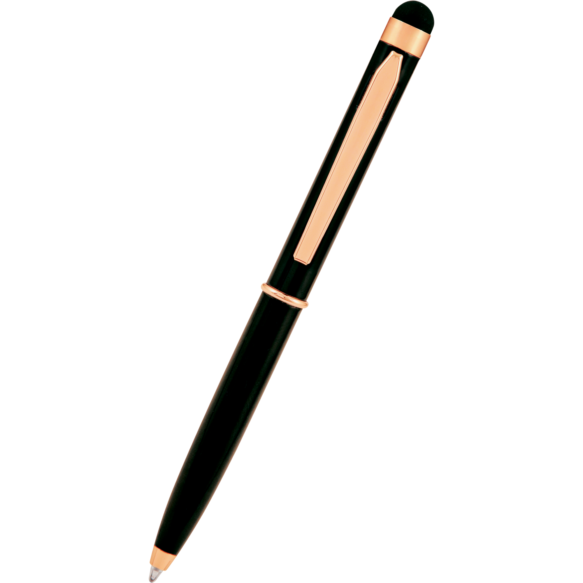 Monteverde Poquito Stylus Ballpoint Pen - Black Attire-Pen Boutique Ltd