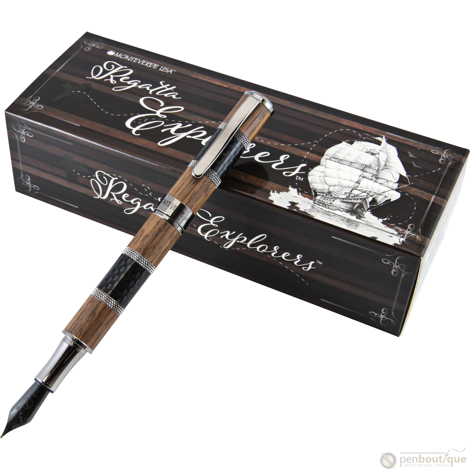 Monteverde Regatta Explorer Fountain Pen (Limited Edition)-Pen Boutique Ltd