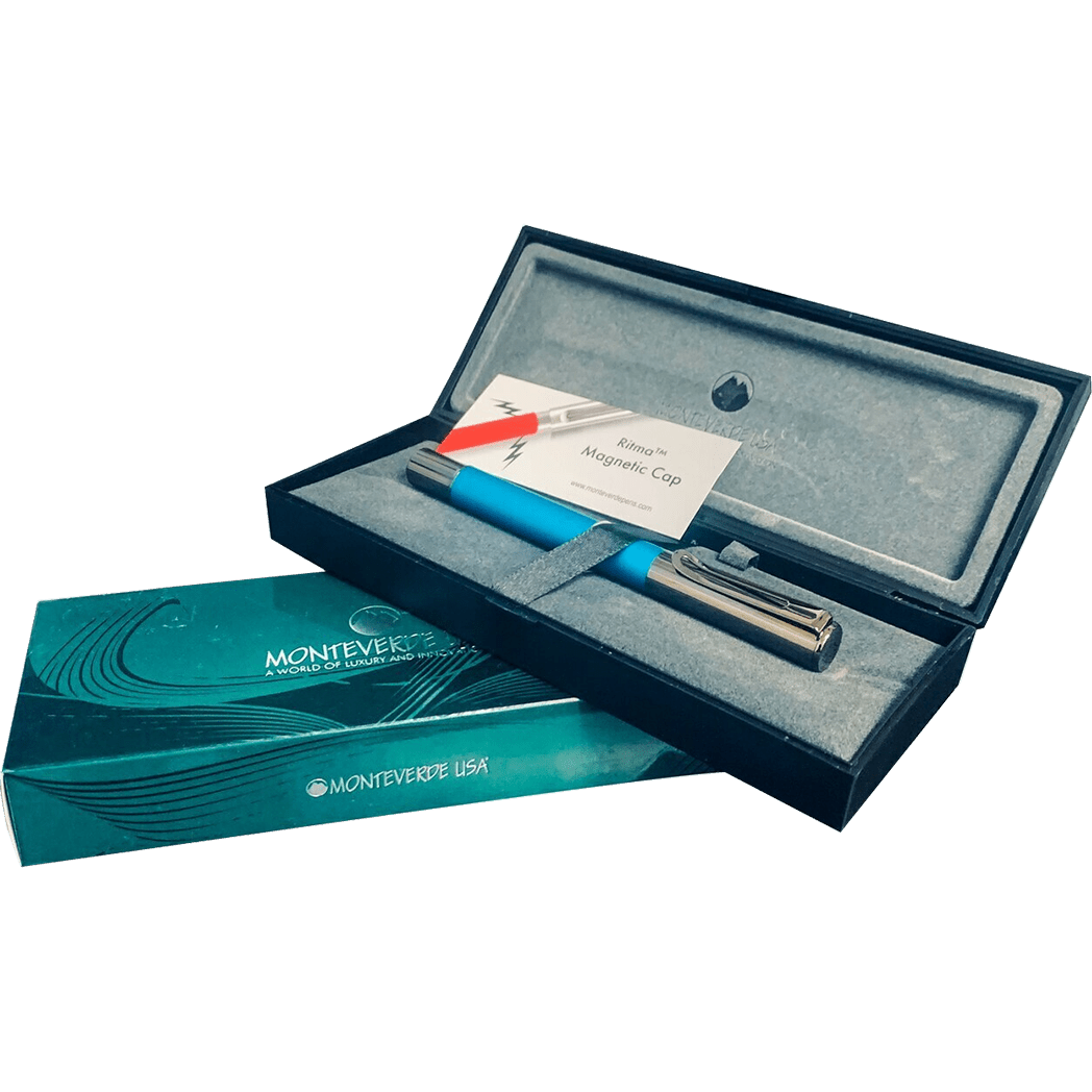 Monteverde Ritma Fountain Pen - Turquoise - Pen Boutique Ltd