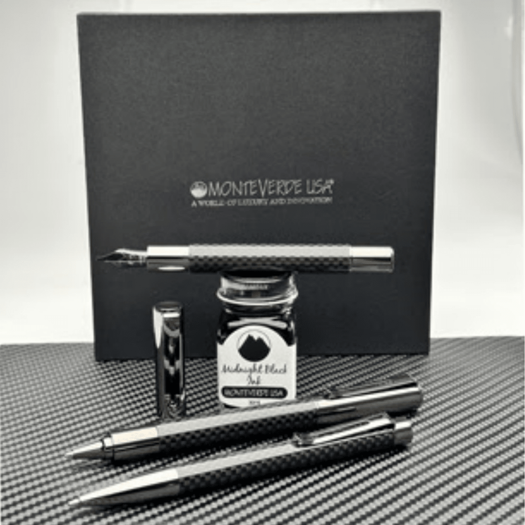 Monteverde Ritma Gift Set - Annual Collectible 2022 - Carbon Fiber (Special Edition) - Pen Boutique Ltd