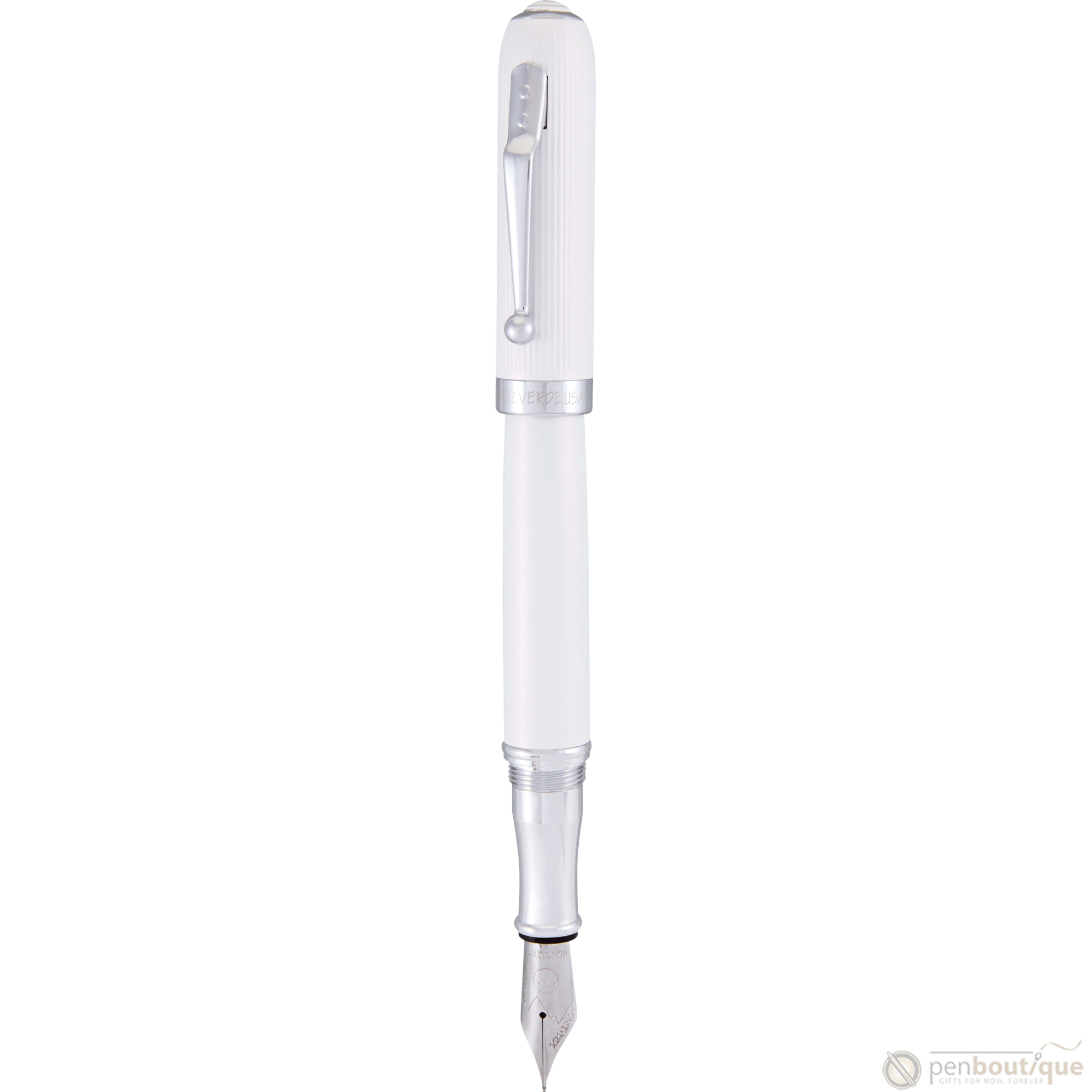 Monteverde Rodeo Drive Fountain Pen - Iridescent White - Pen Boutique Ltd