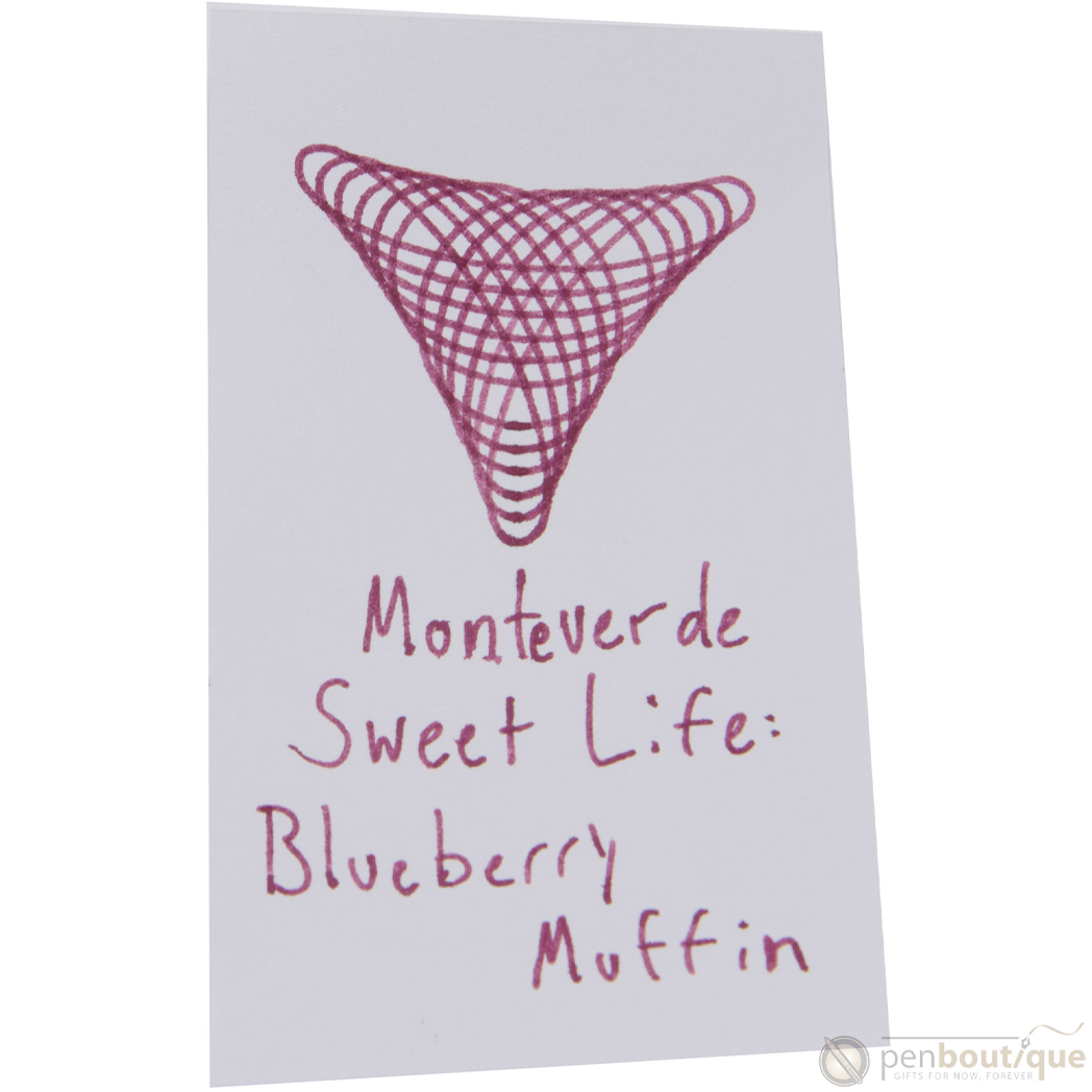 Monteverde Sweet Life Ink Bottle - Blueberry Muffin - 30ml-Pen Boutique Ltd