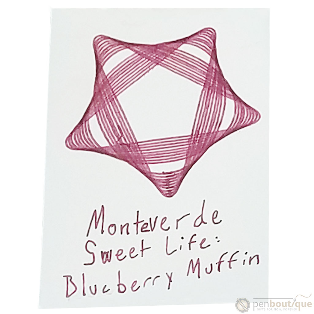 Monteverde Sweet Life Ink Bottle - Blueberry Muffin - 30ml-Pen Boutique Ltd