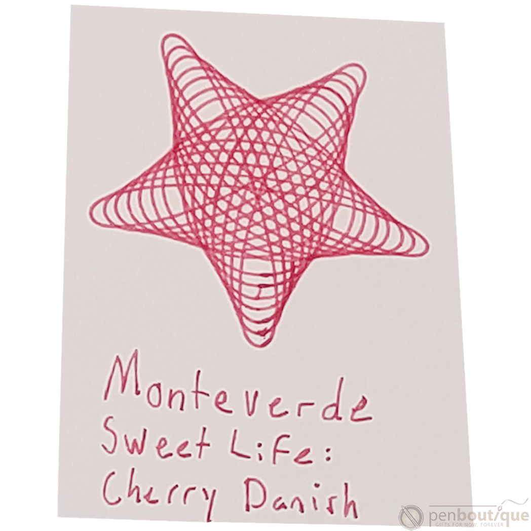 Monteverde Sweet Life Ink Bottle - Cherry Danish - 30ml - Pen Boutique Ltd