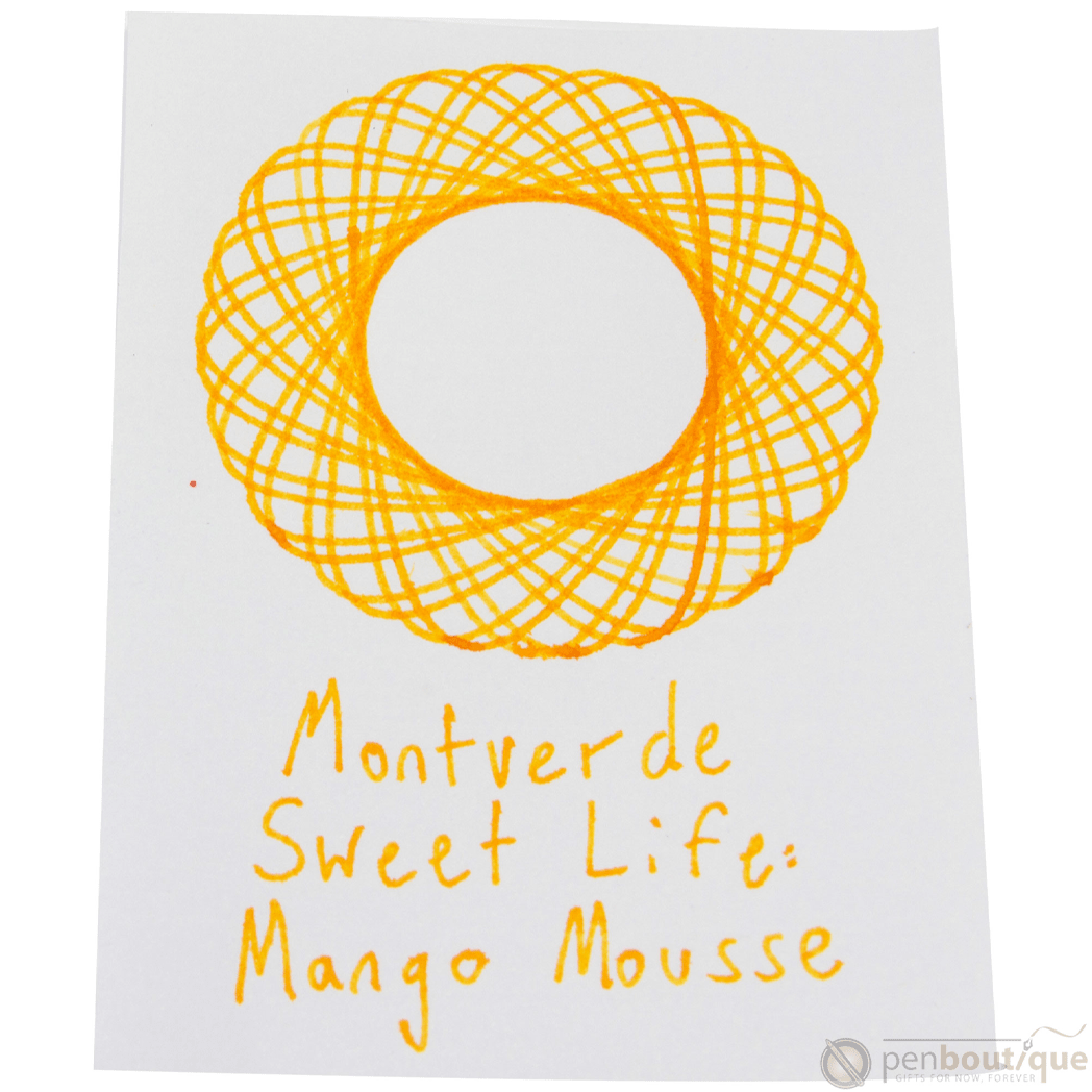 Monteverde Sweet Life Ink Bottle - Mango Mousse - 30ml - Pen Boutique Ltd