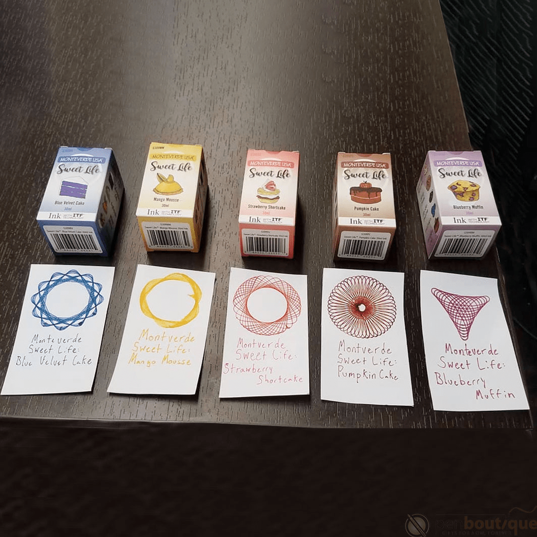 Monteverde Sweet Life Ink Bottle - Mango Mousse - 30ml - Pen Boutique Ltd