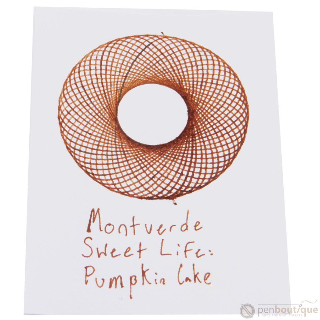 Monteverde Sweet Life Ink Bottle - Pumpkin Cake - 30ml - Pen Boutique Ltd