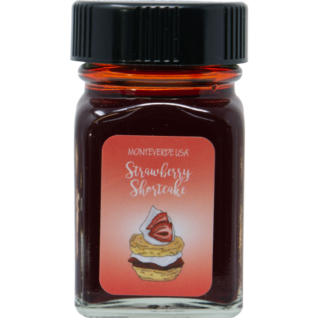 Monteverde Sweet Life Ink Bottle - Strawberry Shortcake - 30ml-Pen Boutique Ltd