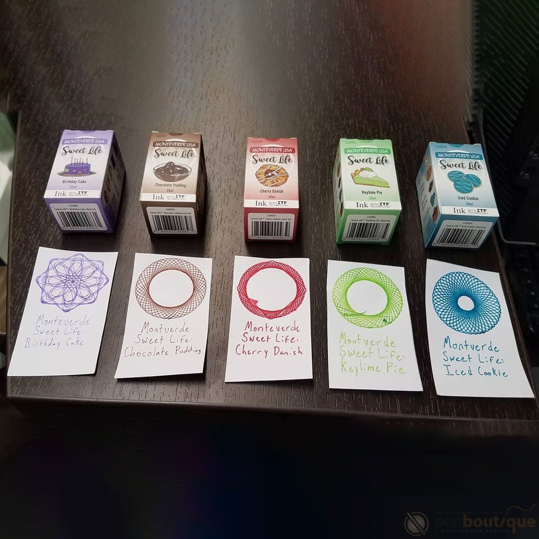 Monteverde Sweet Life Ink Bottle - Iced Cookie - 30ml - Pen Boutique Ltd