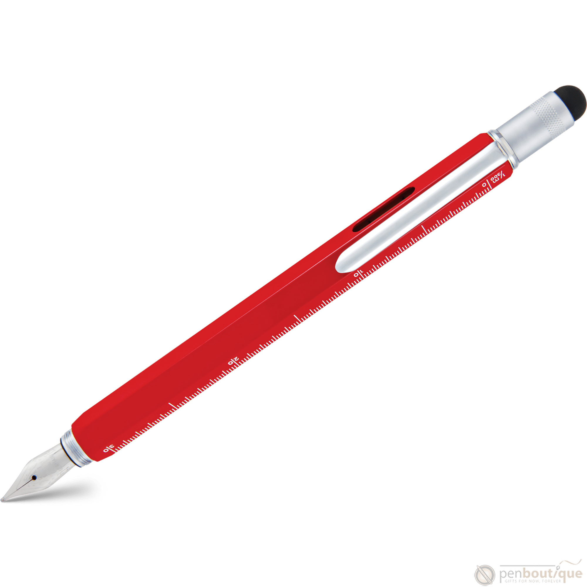 Monteverde Tool Red Fountain Pen - Pen Boutique Ltd