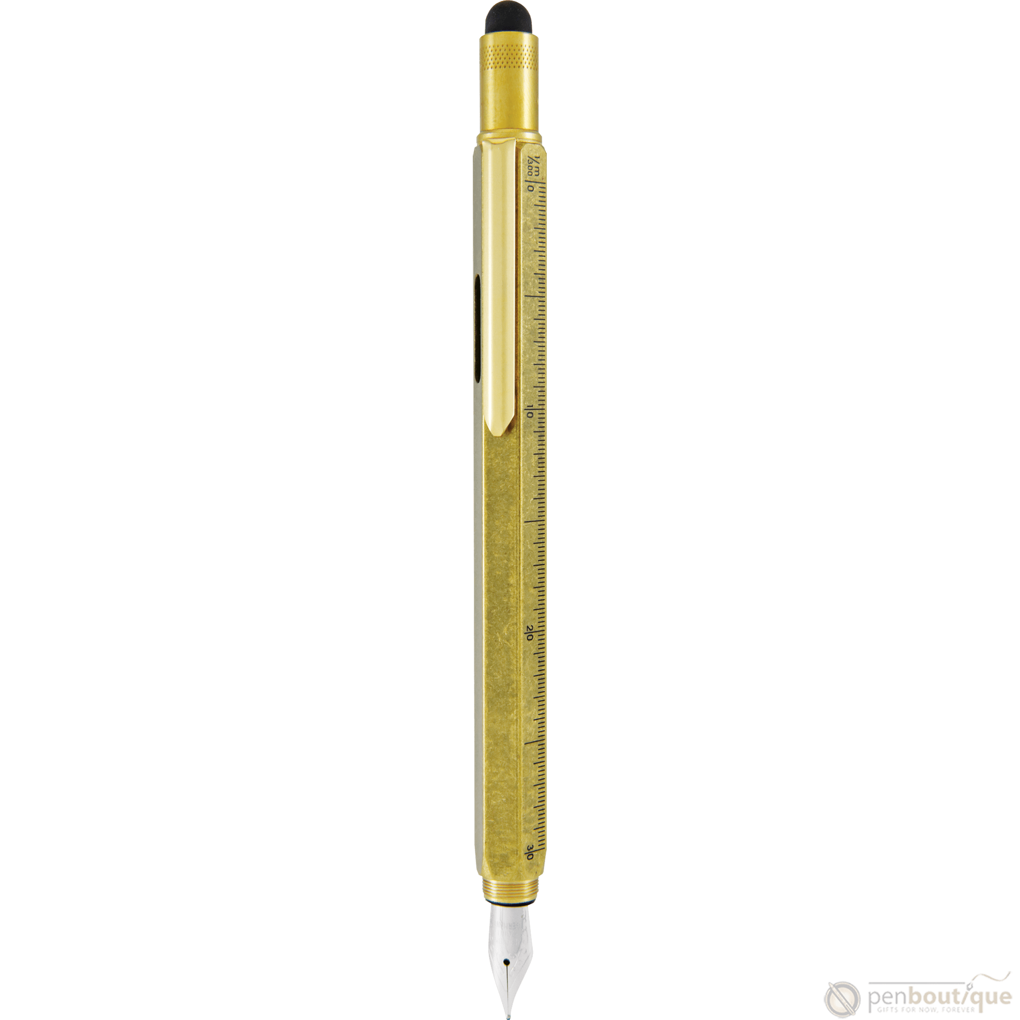 Monteverde Tool Solid Brass Fountain Pen - Pen Boutique Ltd