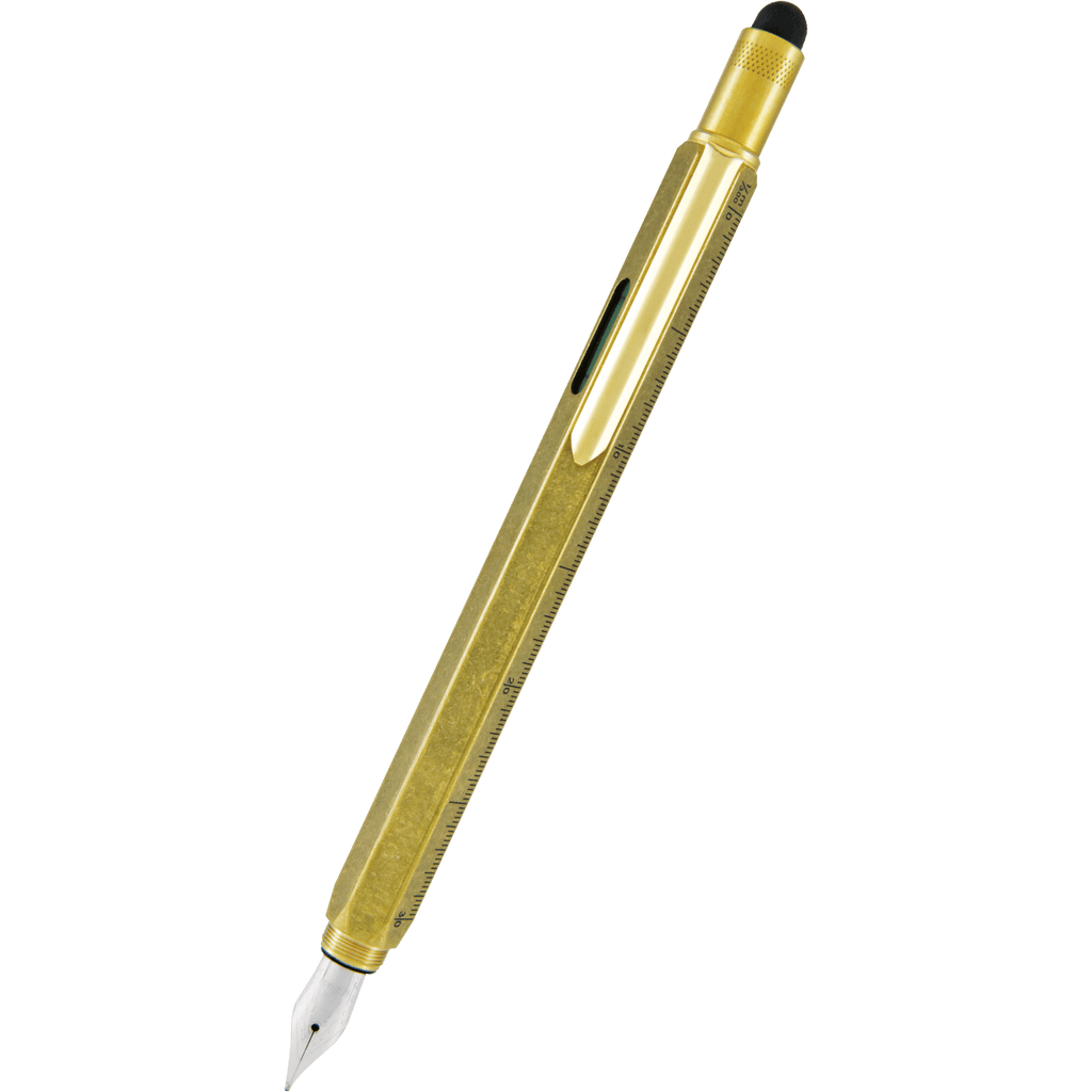 Monteverde Tool Solid Brass Fountain Pen - Pen Boutique Ltd