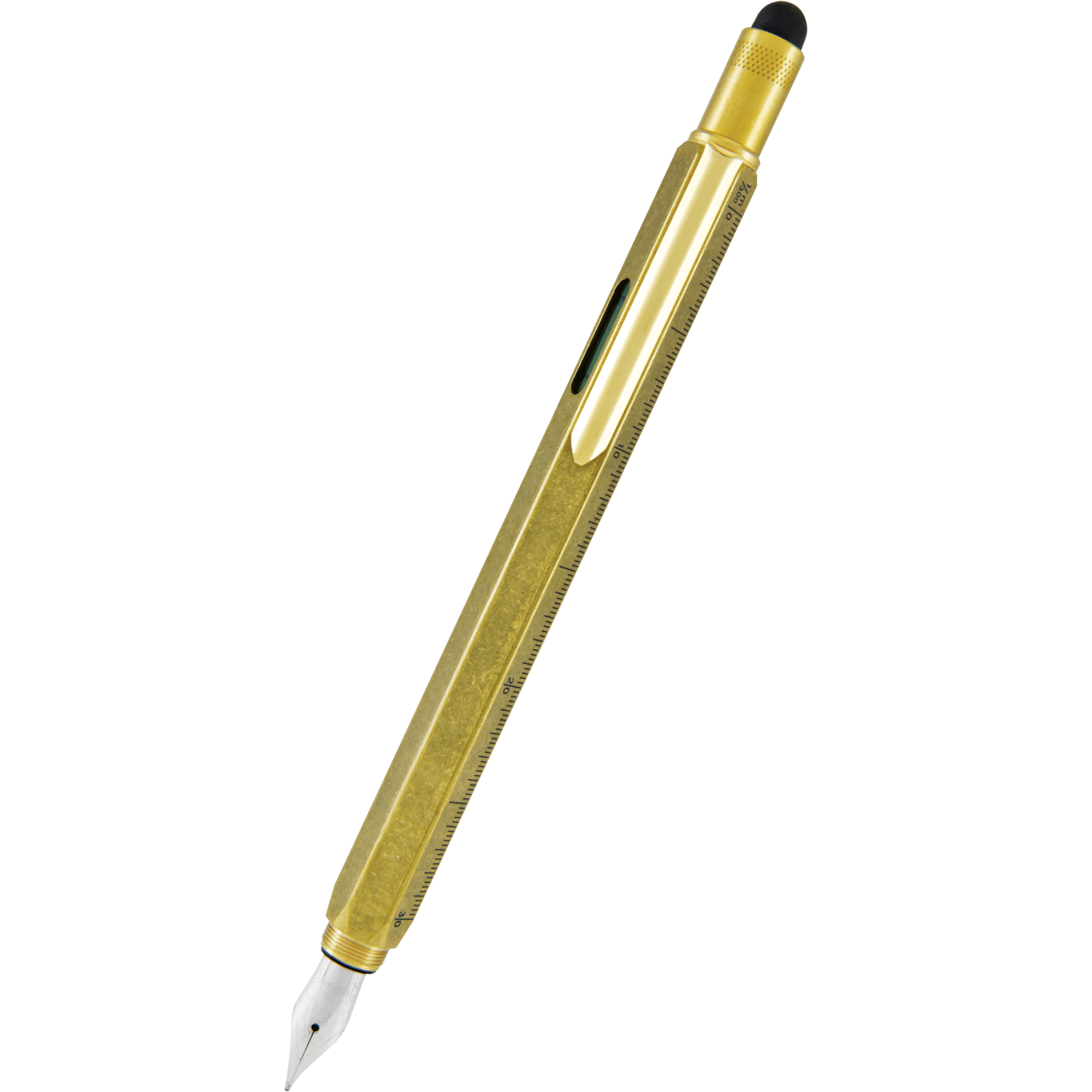 Monteverde Tool Solid Brass Fountain Pen - Pen Boutique Ltd