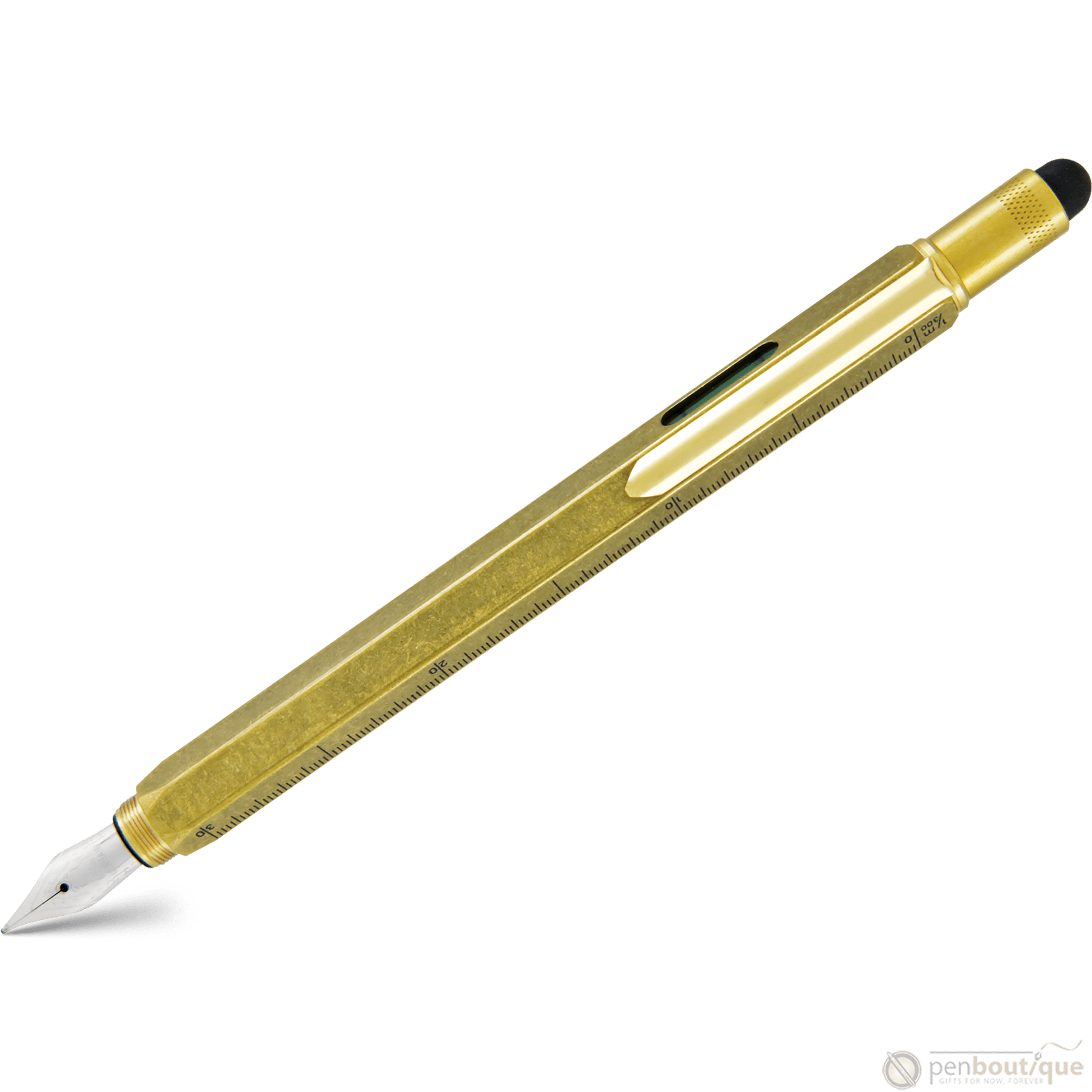 Monteverde Tool Solid Brass Fountain Pen - Pen Boutique Ltd