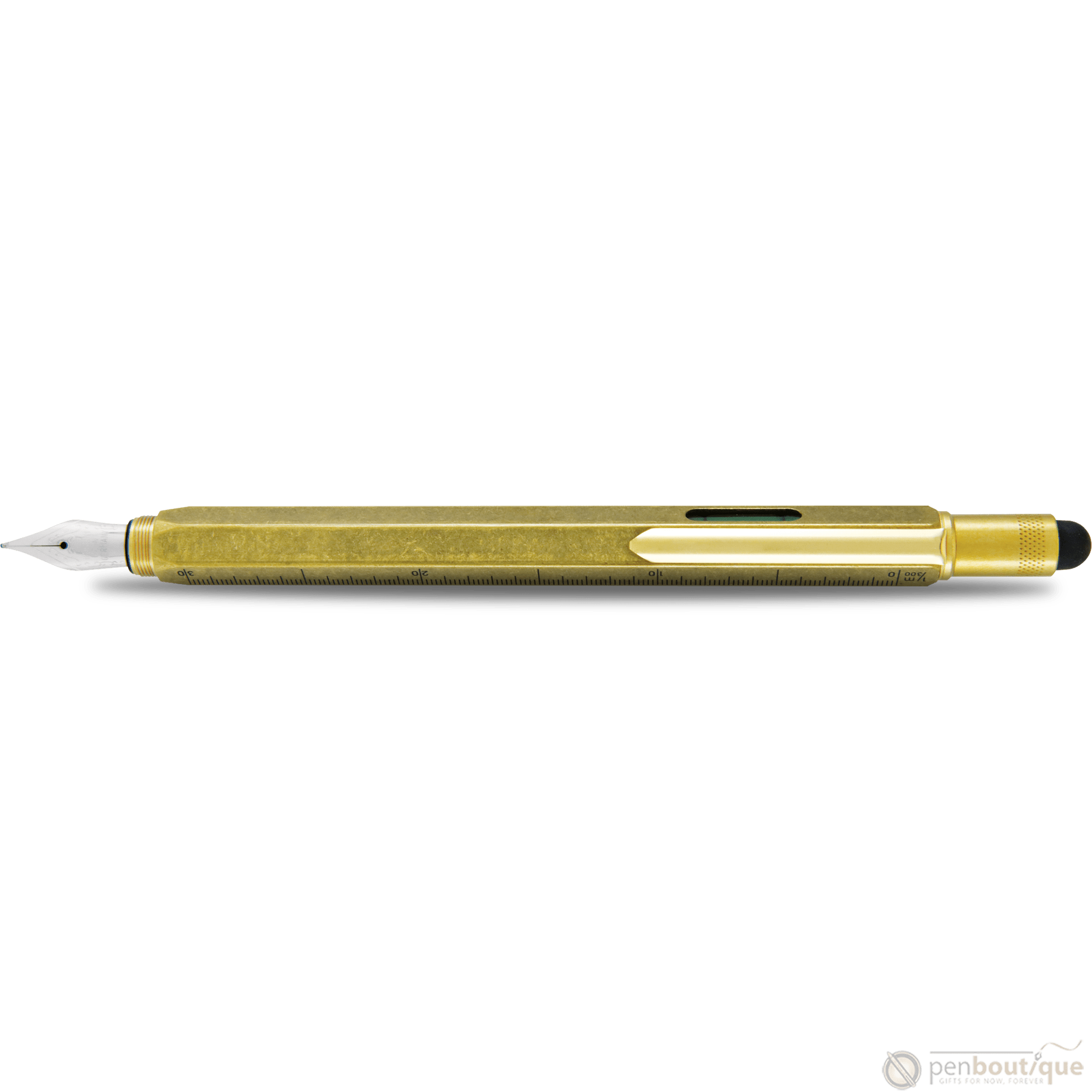 Monteverde Tool Solid Brass Fountain Pen - Pen Boutique Ltd