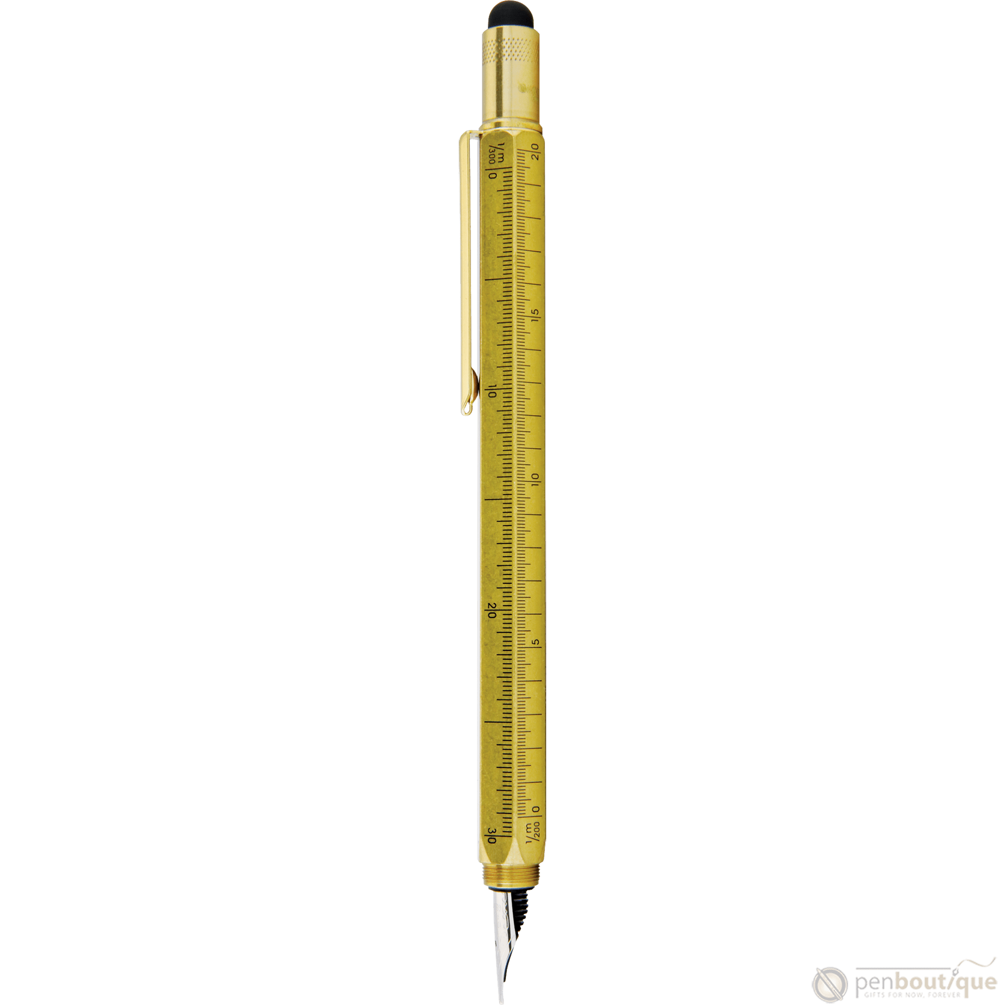 Monteverde Tool Solid Brass Fountain Pen - Pen Boutique Ltd