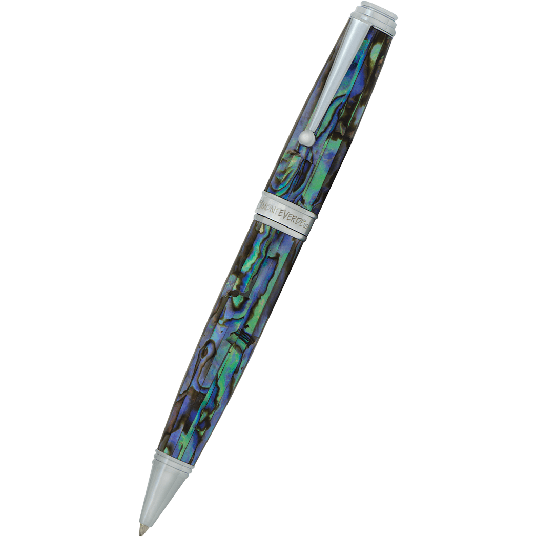 Monteverde Invincia Deluxe Ballpoint Pen - Abalone Chrome Trim - Limited Edition - Pen Boutique Ltd