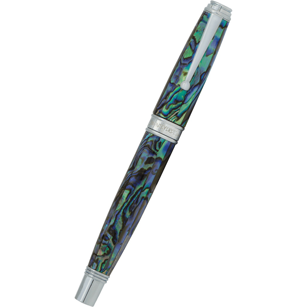 Monteverde Invincia Deluxe Rollerball Pen - Abalone Chrome Trim - Limited Edition - Pen Boutique Ltd