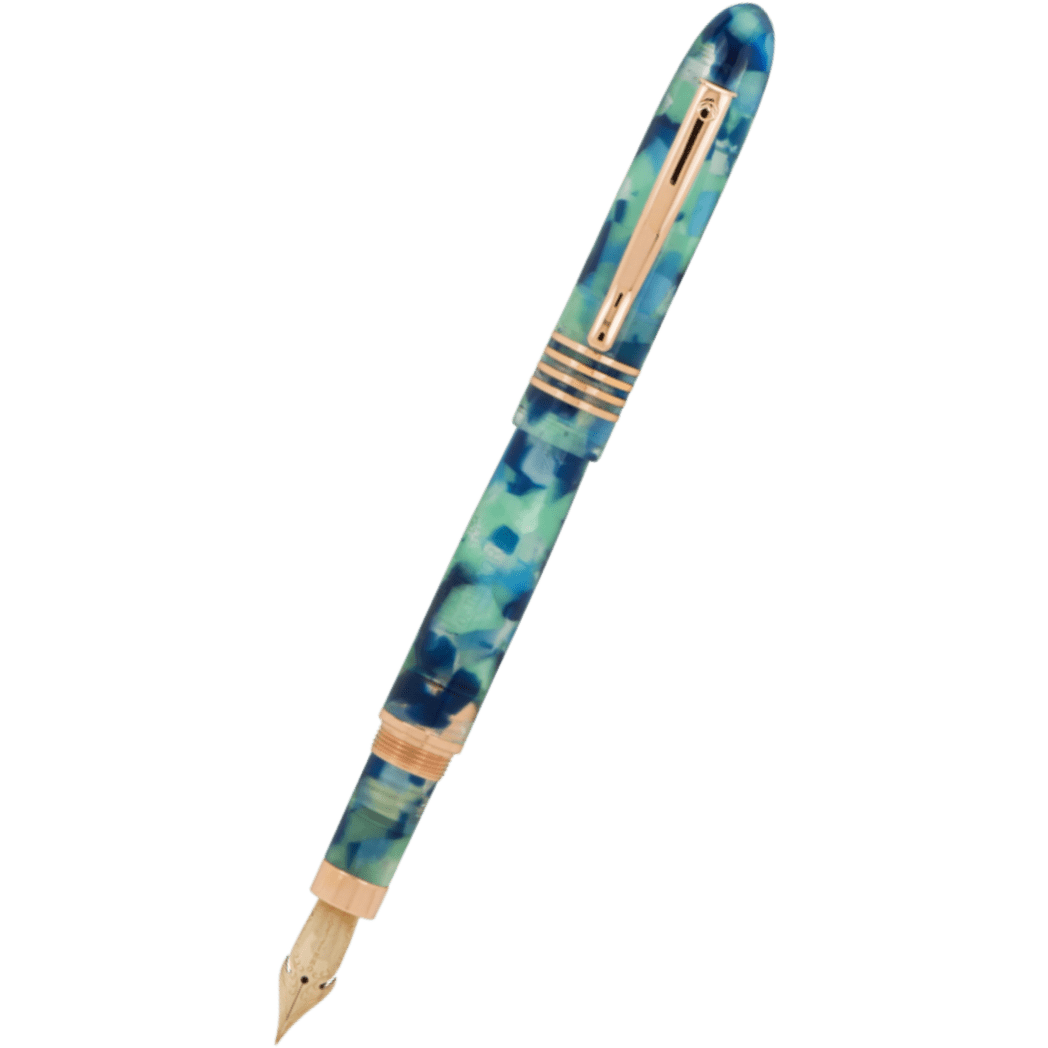 Monteverde Mountains of the World Fountain Pen - Blue - Pen Boutique Ltd