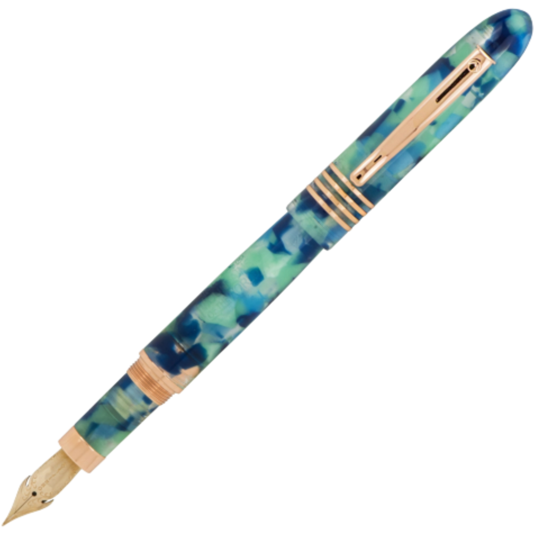 Monteverde Mountains of the World Fountain Pen - Blue - Pen Boutique Ltd