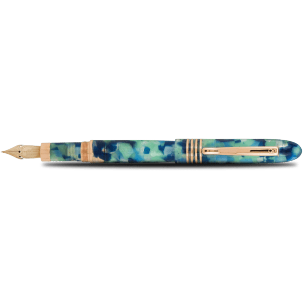 Monteverde Mountains of the World Fountain Pen - Blue - Pen Boutique Ltd