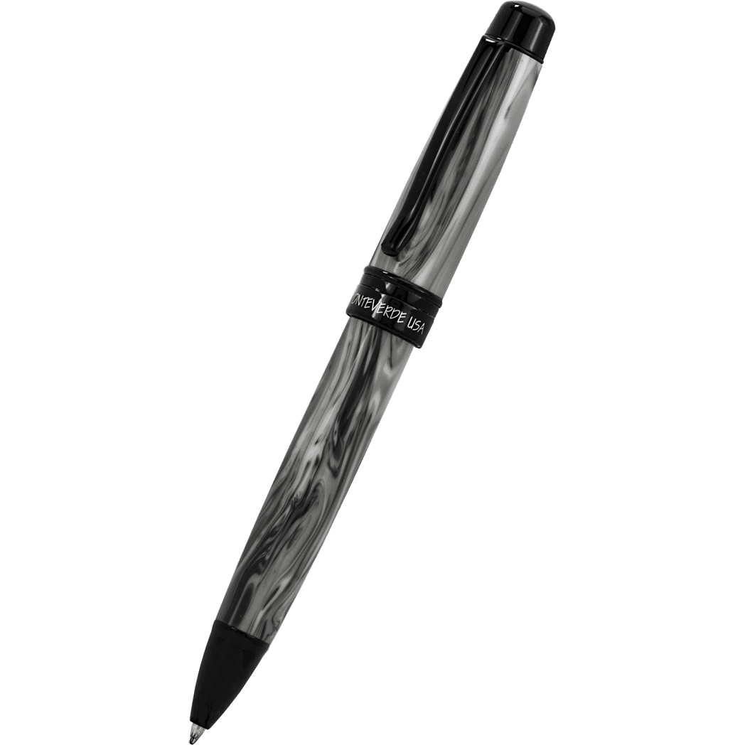 Monteverde Prima Ballpoint Pen - Grey Swirl - Pen Boutique Ltd