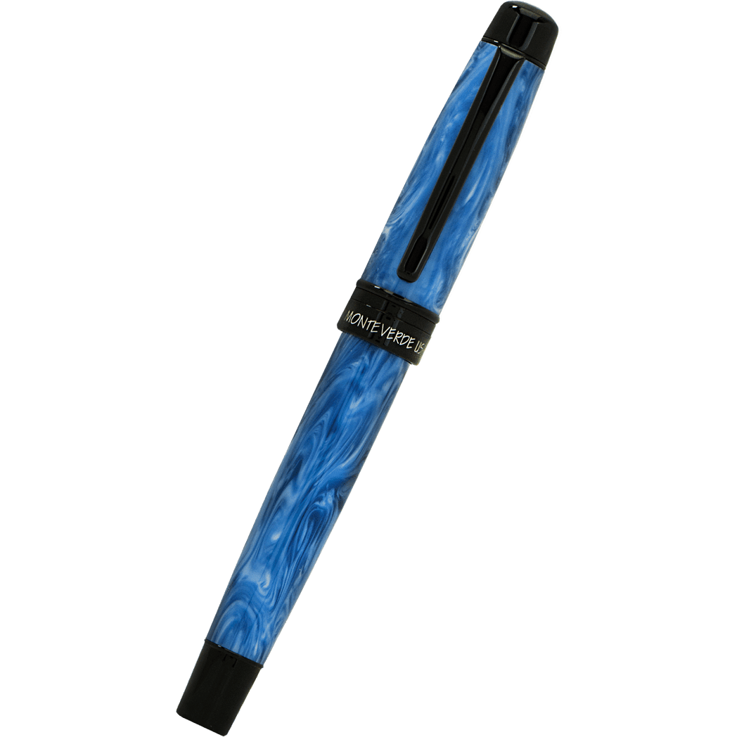 Monteverde Prima Fountain Pen - Blue Swirl - Pen Boutique Ltd