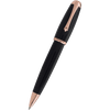 Monteverde Super Mega Ballpoint Pen - Carbon Fiber - Rosegold - Pen Boutique Ltd