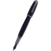 Monteverde Super Mega Fountain Pen - Carbon Fiber - Gunmetal - Pen Boutique Ltd