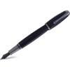 Monteverde Super Mega Fountain Pen - Carbon Fiber - Gunmetal - Pen Boutique Ltd