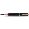 Monteverde Super Mega Fountain Pen - Carbon Fiber - Rosegold - Pen Boutique Ltd
