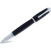 Monteverde Super Mega Rollerball Pen - Carbon Fiber - Chrome - Pen Boutique Ltd