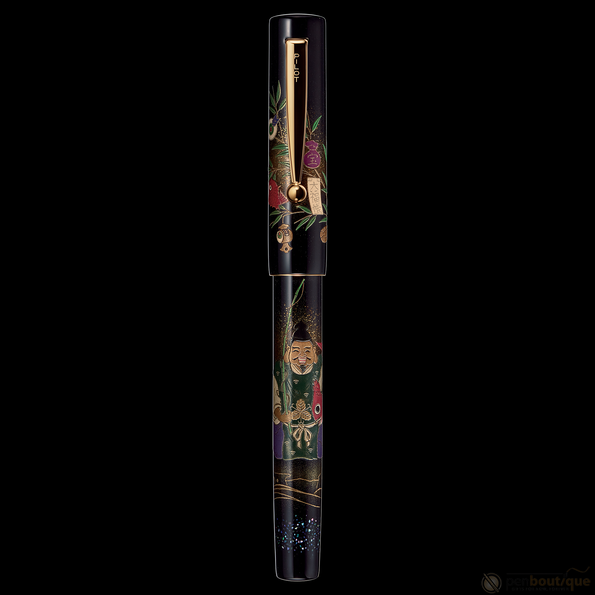 Namiki Seven Gods of Good Fortune Fountain Pen - Limited Edition - Ebisu-Pen Boutique Ltd