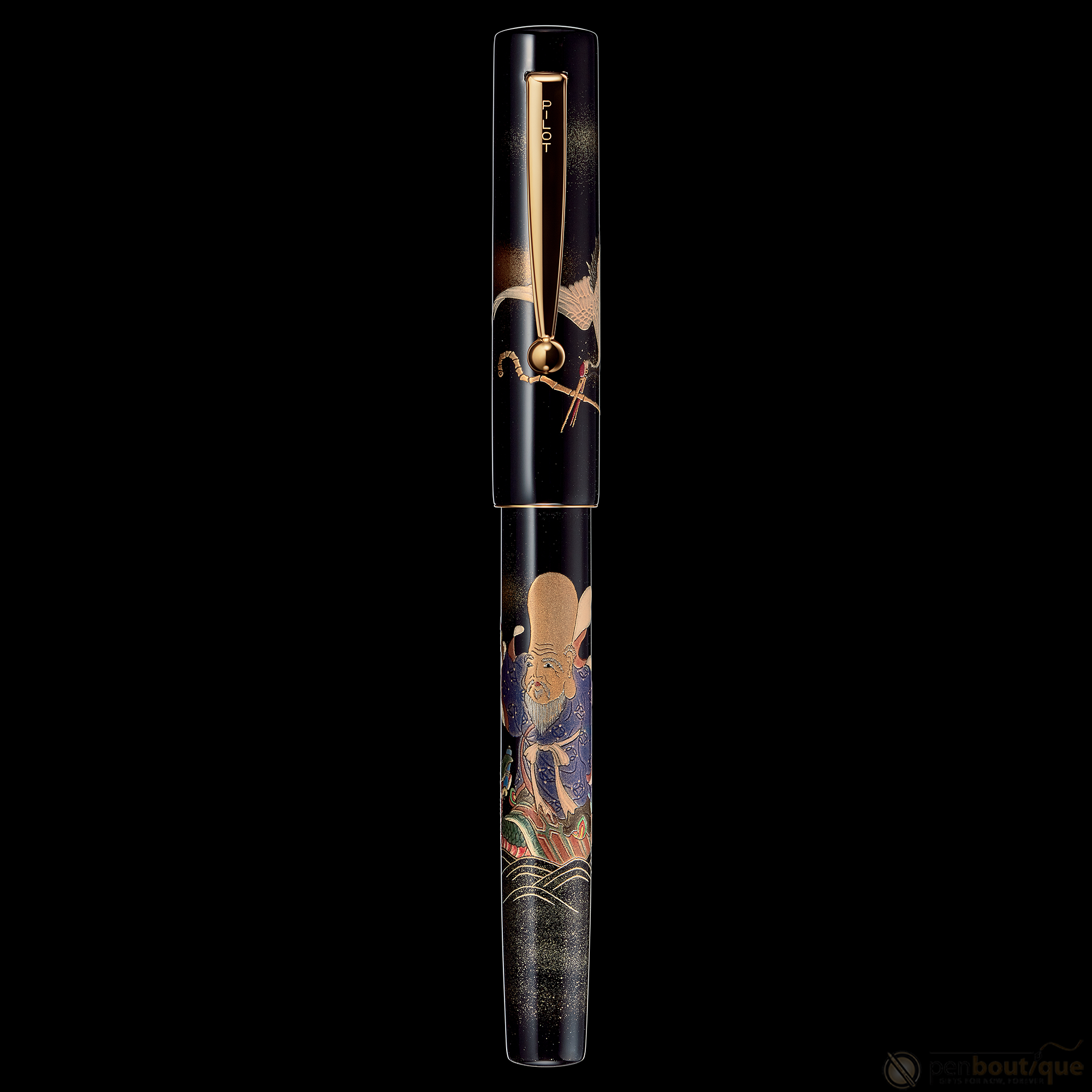 Namiki Seven Gods of Good Fortune Fountain Pen - Limited Edition - Fukurokuju-Pen Boutique Ltd