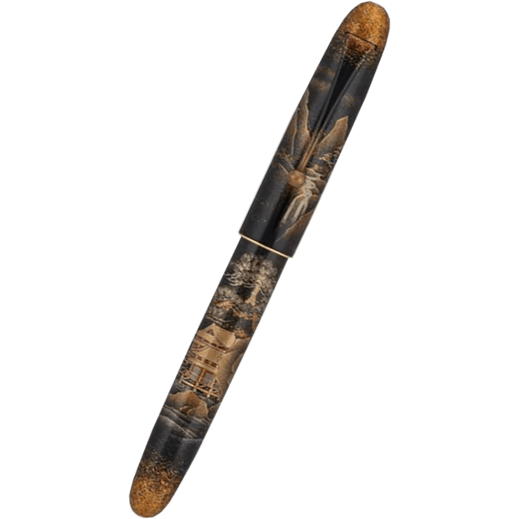 Namiki Yukari Royale Fountain Pen - Night Scene of Pavilion - Pen Boutique Ltd