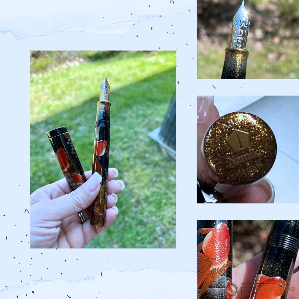 Namiki Emperor Goldfish Fountain Pen – Japanese Maki - e Luxury Masterpiece - Pen Boutique Ltd