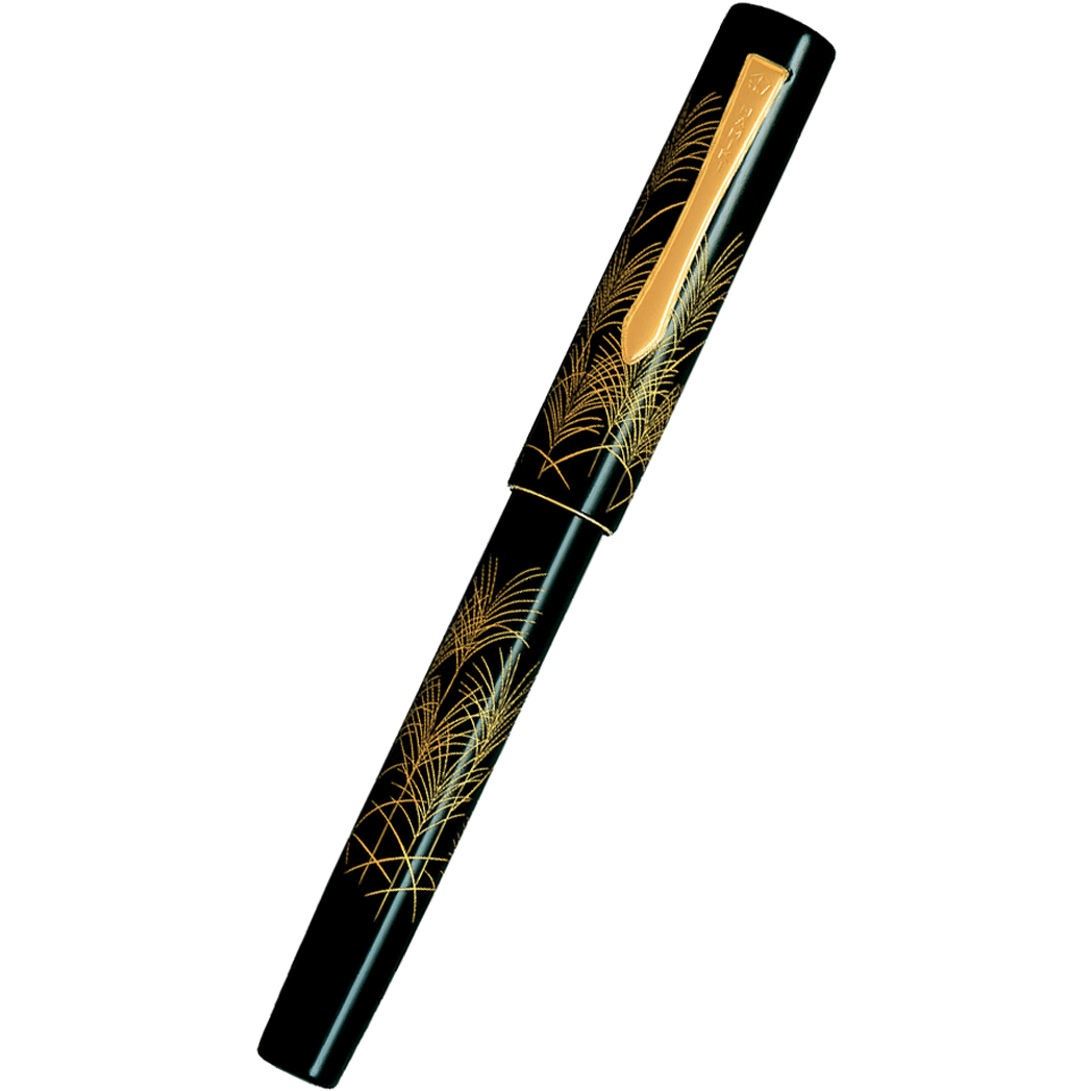 Namiki Yukari Fountain Pen - Chinkin Susuki (Silver Grass) - Pen Boutique Ltd