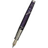 David Oscarson Tesla Fountain Pen - Translucent Purple - Pen Boutique Ltd
