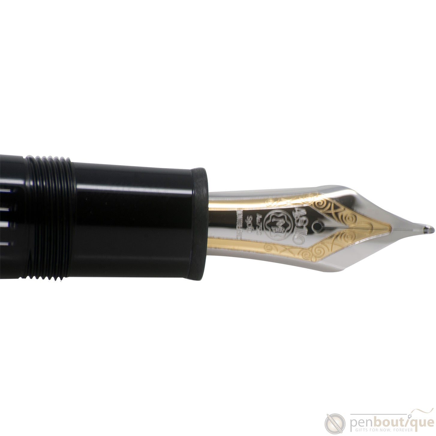 Montblanc Meisterstuck Fountain Pen - 149 Black - Platinum Trim - Pen Boutique Ltd