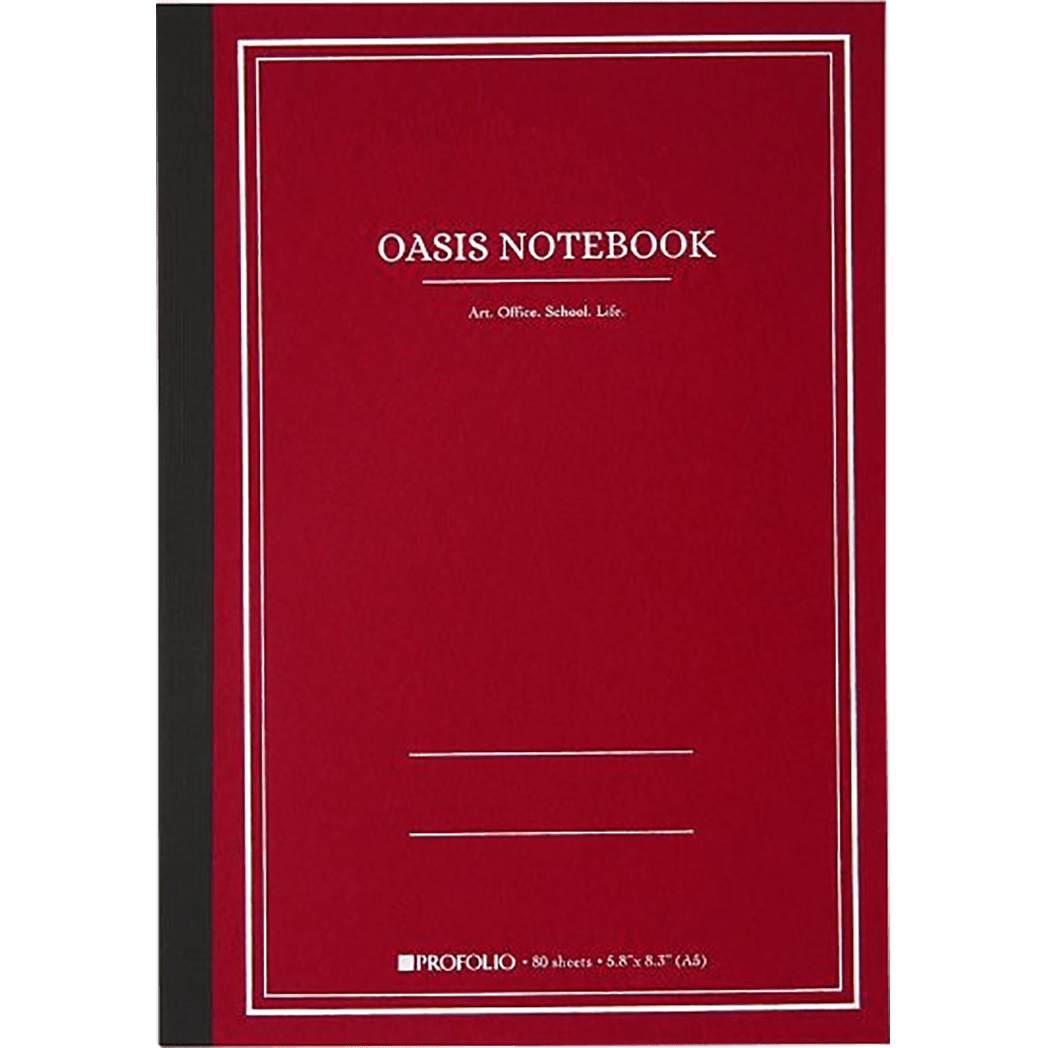 Oasis ProFolio Notebook - Brick - Medium - Pen Boutique Ltd