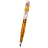 Opus 88 Koloro Fountain Pen - White Orange - Pen Boutique Ltd