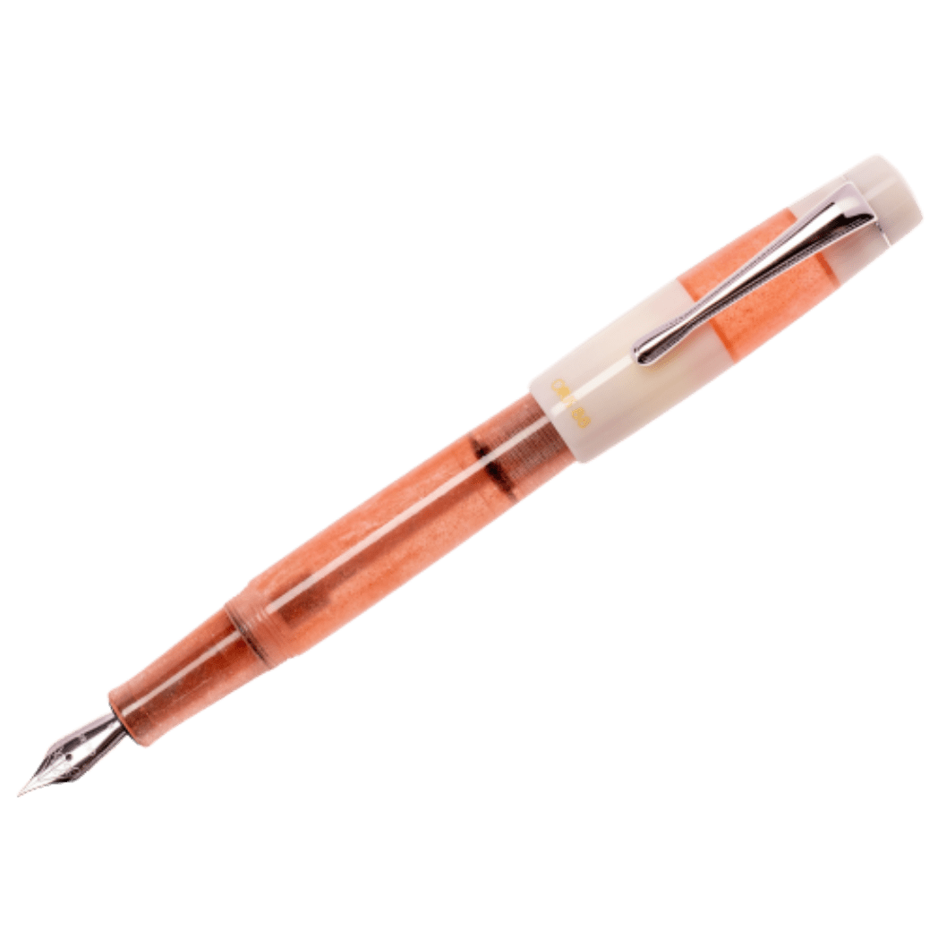 Opus 88 Koloro Fountain Pen - White Pink - Pen Boutique Ltd